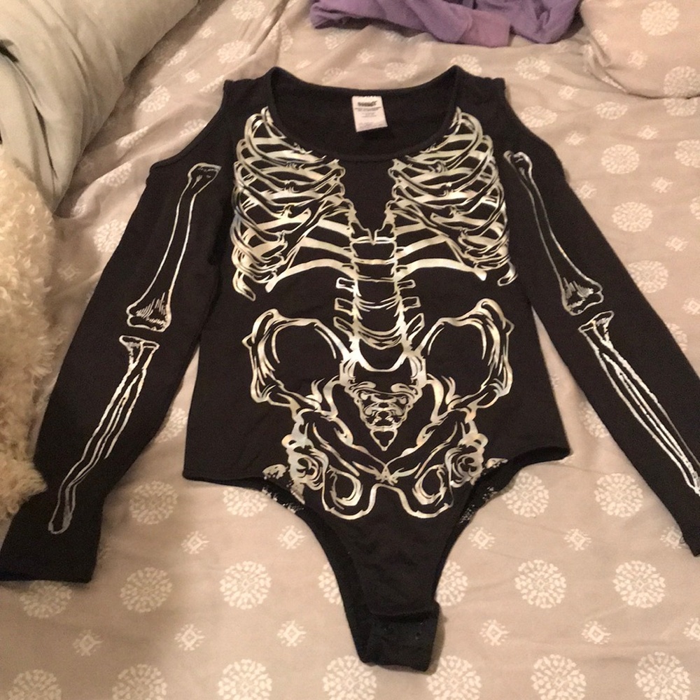 Skeleton bodysuit